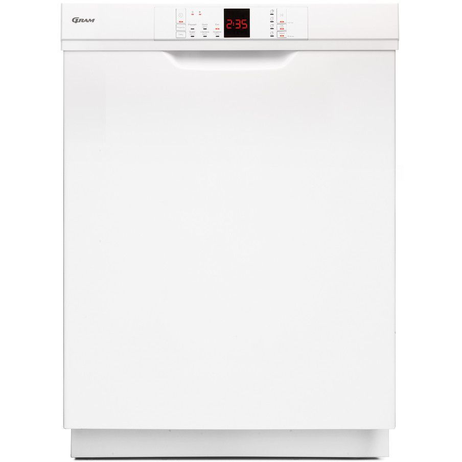Astianpesukone Gram OM 6210-90 T/1, valkoinen, 60cm