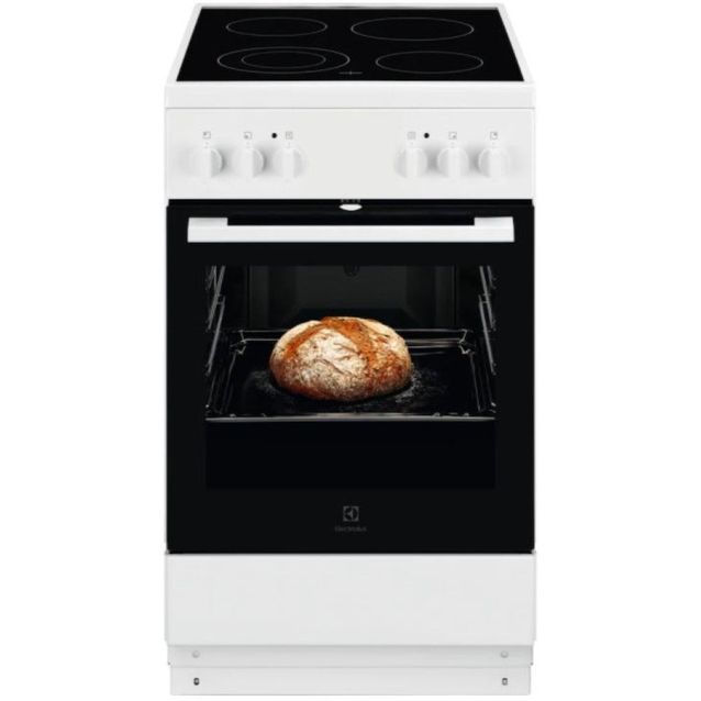 Keraaminen liesi Electroluxin LKR5000N0W, 50cm, valkoinen