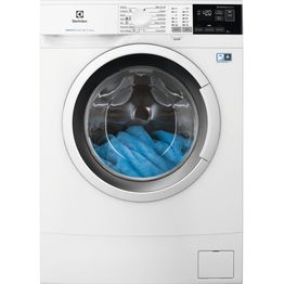 Edestä täytettävä pyykinpesukone Electrolux EW6S540W34 Slim, 60cm, 4kg, 1000rpm, valkoinen