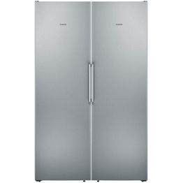 Jääkaappi ja pakastin Siemens KS36VVIEP GS36NVIEP iQ300, 120cm, 588l, Inox teräs