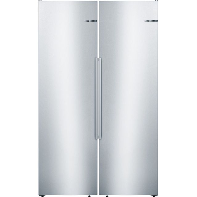 Jääkaappi ja pakastin Bosch KSV36AIDP GSN36AIDP Serie 6, 120cm, 588l, Inox teräs
