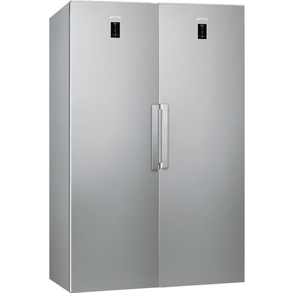 Jääkaappi ja pakastin SMEG FS18EV3HX FF18EN3HX, 119cm, 670l, teräs