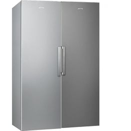 Jääkaappi ja pakastin SMEG FS18EV2HX FF18EN2HX, 119cm, 669l, teräs