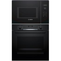Erillisuuni ja mikroaaltouuni Bosch HBG537FB3-BFL554MB0, musta