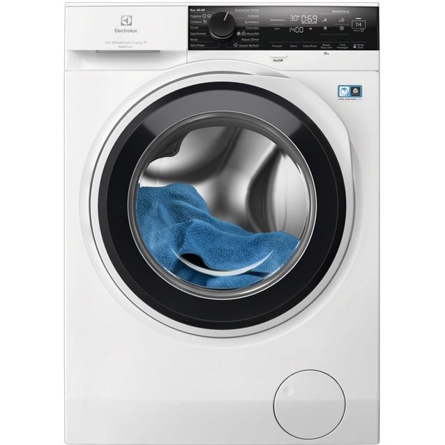 Edestä täytettävä pesukone Electrolux EFI743VX4Q, 59.7cm, 10.5kg, 1400rpm, valkoinen