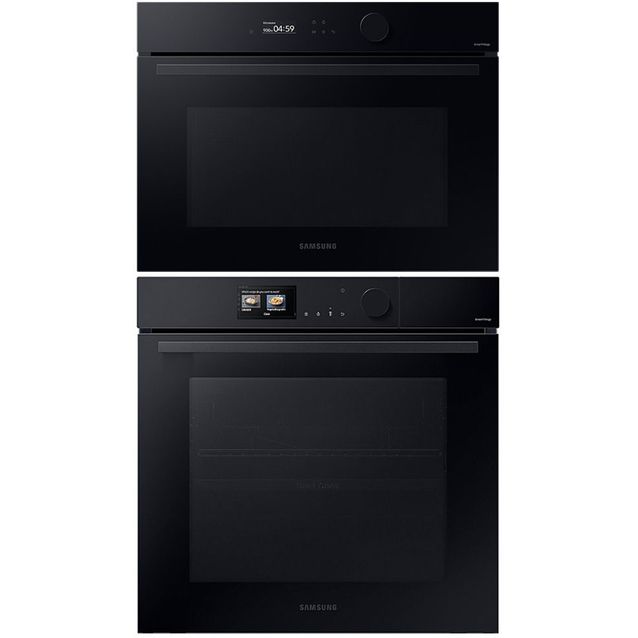 Uuni ja mikroaaltouuni Samsung NV7B6699ACKU1 NQ5B5713GBKU1, 119cm, musta