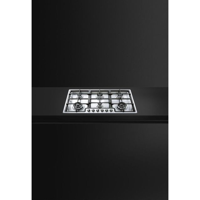 Kaasuliesitaso Smeg PGF962, 86.7cm, teräs