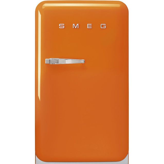 Jääkaappi pakastelokerolla Smeg FAB10ROR6, 54.5cm, 122l, oranssi