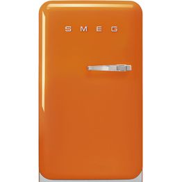 Jääkaappi pakastelokerolla Smeg FAB10LOR6, 54.5cm, 122l, oranssi