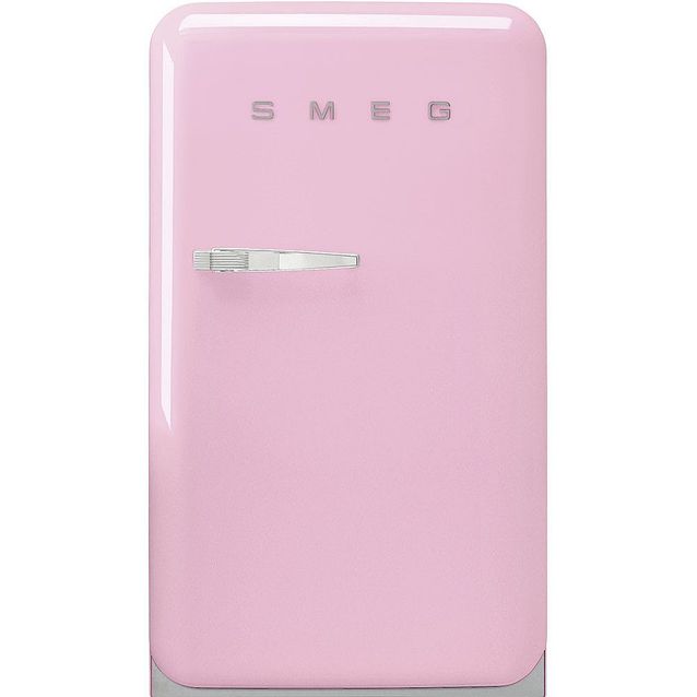 Jääkaappi pakastelokerolla Smeg FAB10RPK6, 54.5cm, 122l, rosa