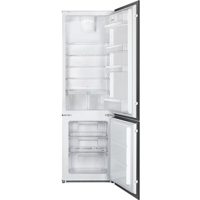 Jääkaappipakastin Smeg C41721E, 54.6cm, 269l, integroitava