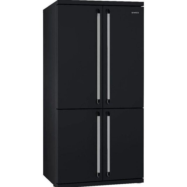 Jääkaappipakastin French Door Smeg FQ960BL6, 91.5cm, 572l, musta