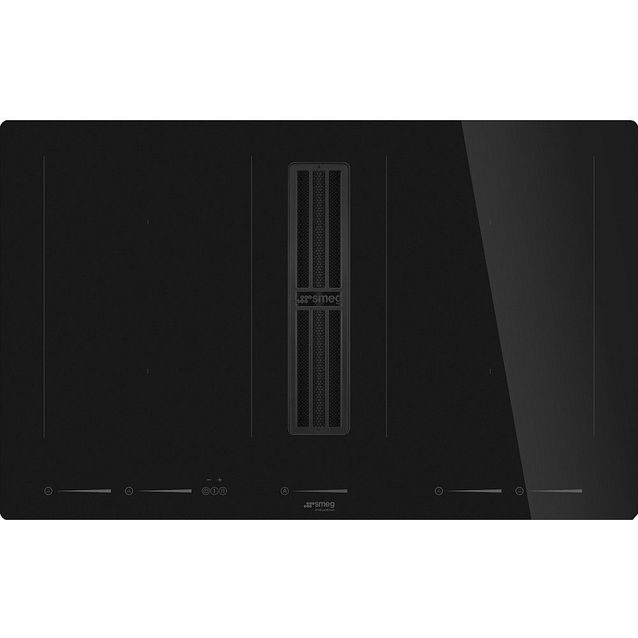 Induktioliesitaso tuulettimella Smeg HOBD682D2, 80cm, musta