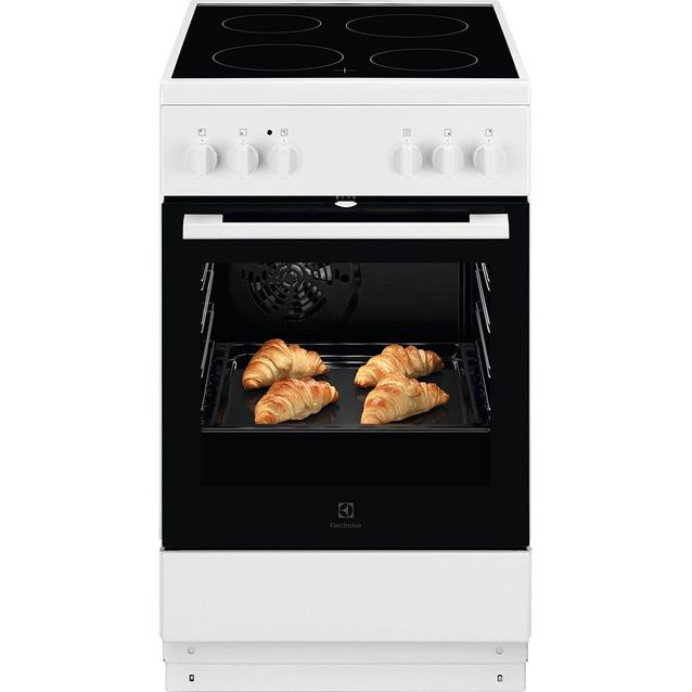 Keraaminen liesi Electrolux LKR54001NW, 50cm, valkoinen