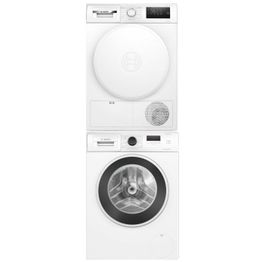 Pesukone ja kuivausrumpu Bosch WGE0240ASN-WTH8300LSN, 9/9kg, valkoinen