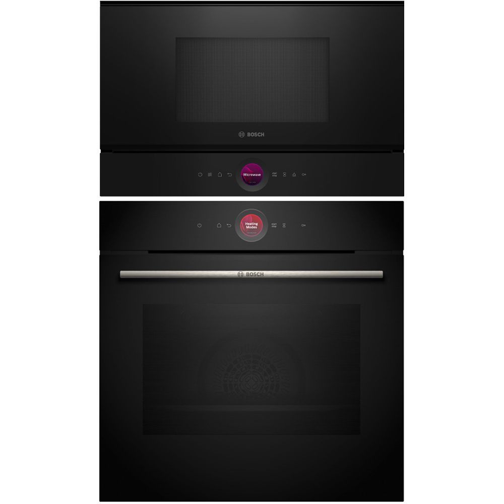 Erillisuuni ja induktioliesitaso Bosch HBG7721B1 BFL7221B1 Serie 8, musta