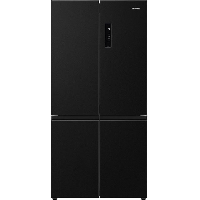 Jääkaappipakastin Smeg FQI60KD French Door, 91cm, 522l, tumma teräs
