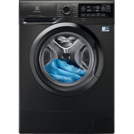 Edestä täytettävä pesukone Electrolux EW6S662G38, 60cm, 9kg, 1600rpm, harmaa
