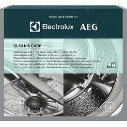 Puhdistusaine pyykin- ja astianpesukoneelle Electrolux M2GCP601 3 in 1