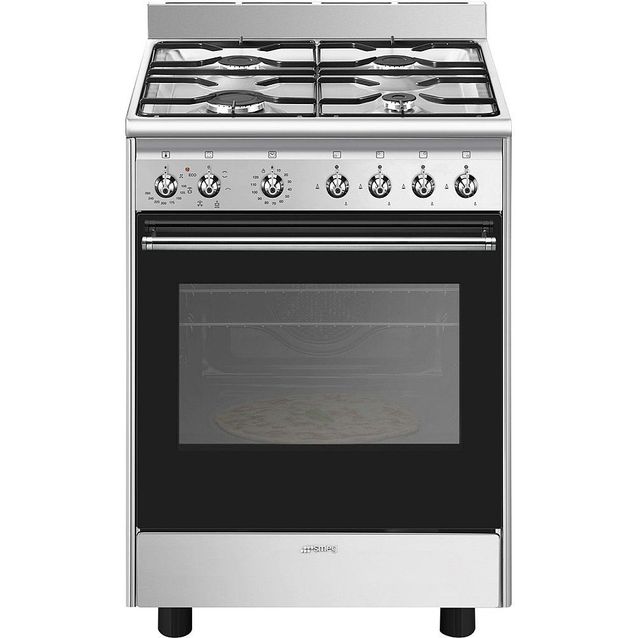Kaasuliesi Smeg CX60GMNO, teräs, 60cm