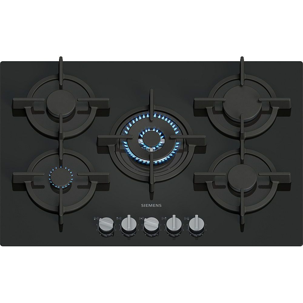 Kaasuliesitaso Siemens EP7A6QI10 iQ500, 75.2cm, musta