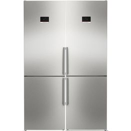 Jääkaappipakastin Bosch 2 kpl KGN367ICT Serie 4, 60cm, 321l, teräs