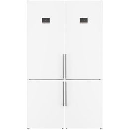 Jääkaappipakastin Bosch 2 kpl KGN397WCT Serie 4, 60cm, 363l, valkoinen