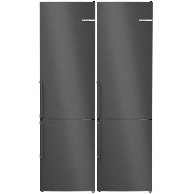 Jääkaappipakastin Bosch 2 kpl KGN39VXCT Serie 4, 60cm, 363l, teräs