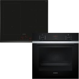 Keittiön kodinkonepaketti Siemens, sis. uuni HB234ABS3F ja induktioliesitaso ED651HSC1E, teräs