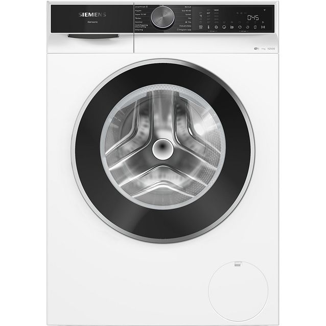 Edestä täytettävä pyykinpesukone Siemens iQ500 WG64K2ZLSN, 11kg, valkoinen