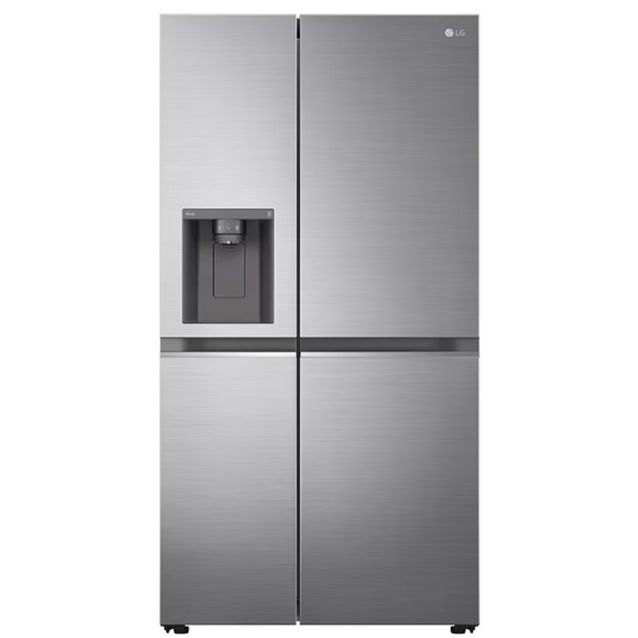 Jääkaappipakastin Lg GSLV71PZTD Vierekkäin, 91.3cm, 635 l, teräs