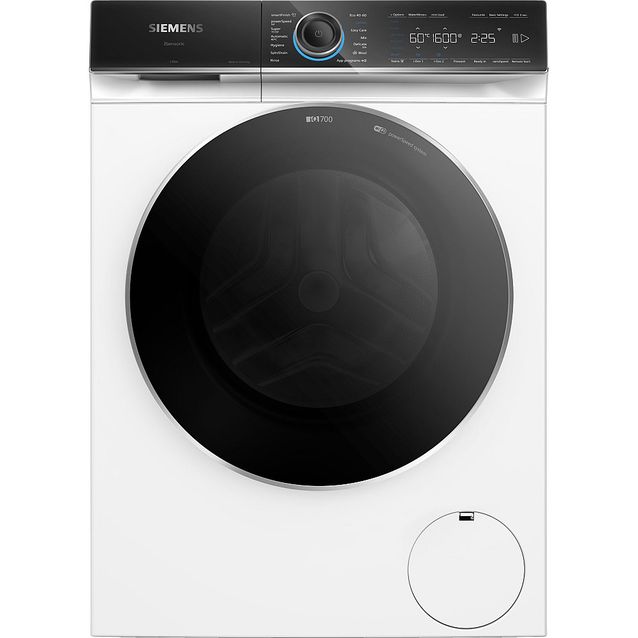 Edestä täytettävä pyykinpesukone Siemens iQ700 WG66B2ALDN, 1600rpm, 11kg, valkoinen