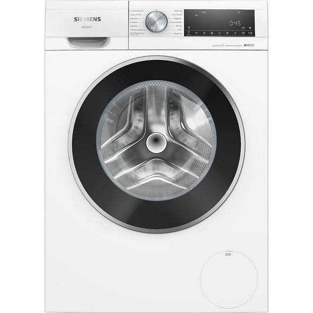 Edestä täytettävä pyykinpesukone Siemens iQ500 WG44G2ZLDN, 1400rpm, 9kg, valkoinen