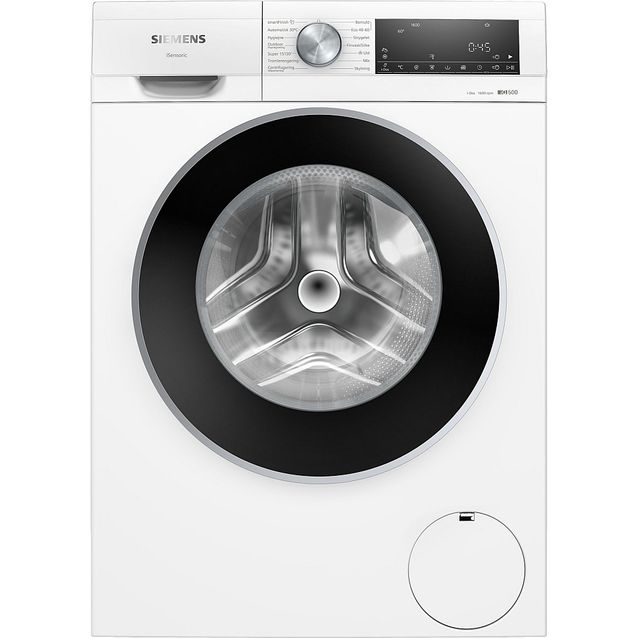 Edestä täytettävä pyykinpesukone Siemens iQ500 WG56G2F6DN, 1600rpm, 10kg, valkoinen