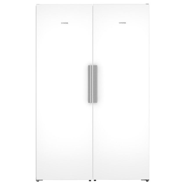 Jääkaappi ja pakastin Siemens KS36NVWCG-GS36NVWCG, 119cm, 402/334 l, valkoinen