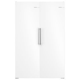 Jääkaappi ja pakastin Bosch KSN36VWCG-GSN36VWCG, 119cm, 402/334 l, valkoinen