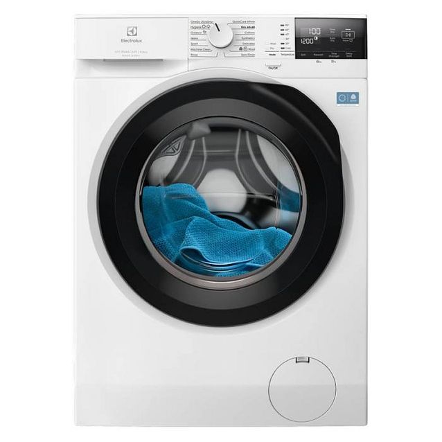 Kuivaava pyykinpesukone Electrolux EWT627O96O, 1600rpm, 9/6kg, valkoinen