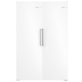 Jääkaappi ja pakastin Bosch KSN36VWDG-GSN36VWDG, 119cm, 402/334 l, valkoinen