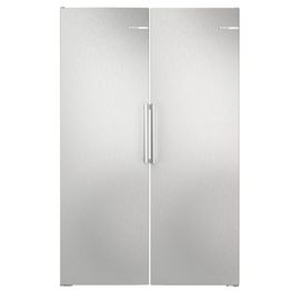 Jääkaappi ja pakastin Bosch KSN36VLDG-GSN36VLDG, 119cm, 402/334 l, teräs