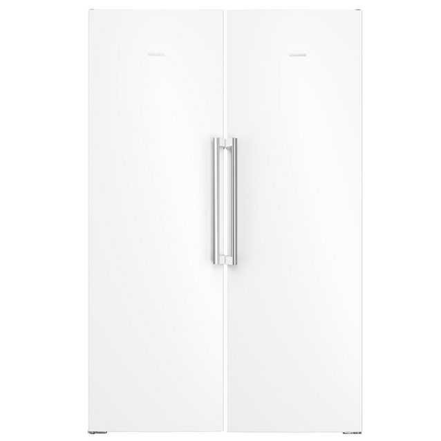 Jääkaappi ja pakastin Siemens KS36N6WDM-GS36N6WDM, 116cm, 402/334 l, valkoinen