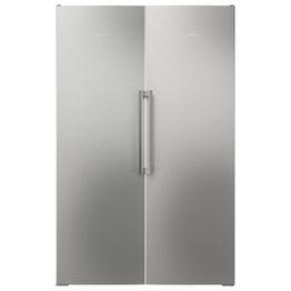 Jääkaappi ja pakastin Siemens KS36N6IDM-GS36N6IDM, 116cm, 402/334 l, teräs
