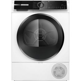 Kuivausrumpu Bosch Serie 6 WQN246DESN, 9kg, lämpöpumppu, valkoinen