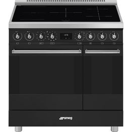 Induktioliesi Smeg C92IPMB2, 90cm, mattamusta
