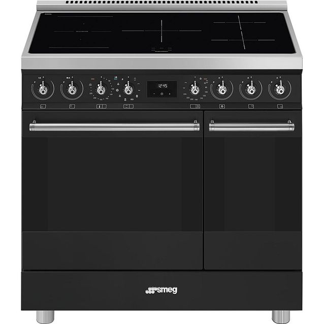 Induktioliesi Smeg C92IPMB2, 90cm, mattamusta