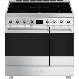 Induktioliesi Smeg C92IPX2, 90cm, teräs