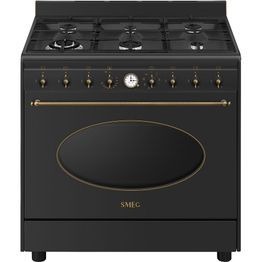 Kaasuliesi Smeg CO90GMAN2, 90cm, antrasiitti