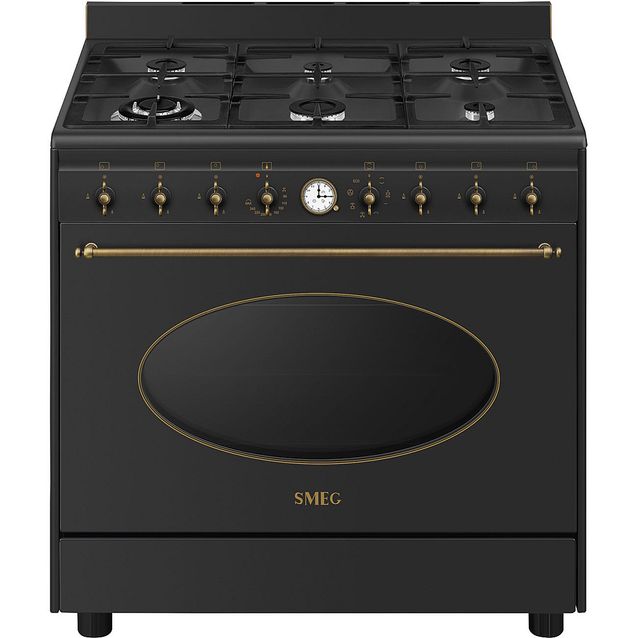 Kaasuliesi Smeg CO90GMAN2, 90cm, antrasiitti