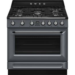 Kaasuliesi Smeg TR90GMGR, 90cm, liuskekiviharmaa