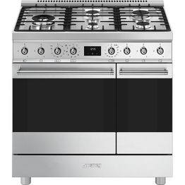 Kaasuliesi Smeg C92GPX2, 90cm, teräs