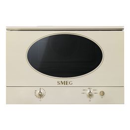 Mikroaaltouuni Smeg MP822NPO, 59.5cm, kerma